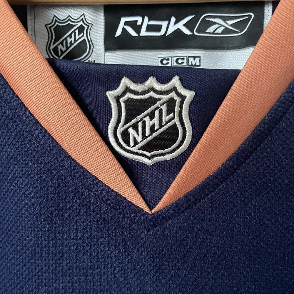 SOLD Men's RbK NHL Oilers Hockey Jersey Gagner, Sz XL - Picture 8 of 13